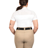 Chemise de concours à manches courtes Elation Diamond Perforalux