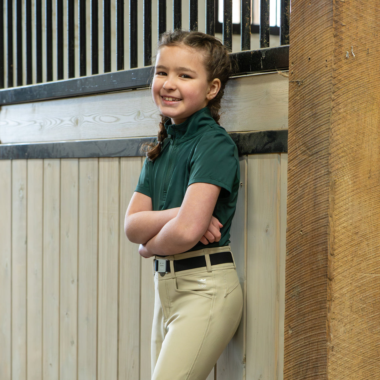 TemTeq Belize 3.0 Technical Quarter Zip Short Sleeve Base Layer - Kids'