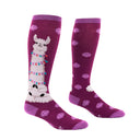 Chaussettes montantes extensibles Sock It To Me Llamaste