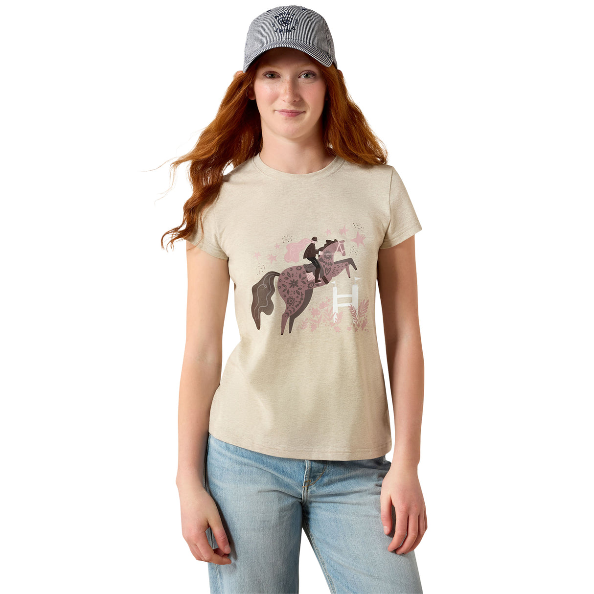 T-shirt Ariat Floral Leap - Enfant
