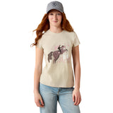 T-shirt Ariat Floral Leap - Enfant