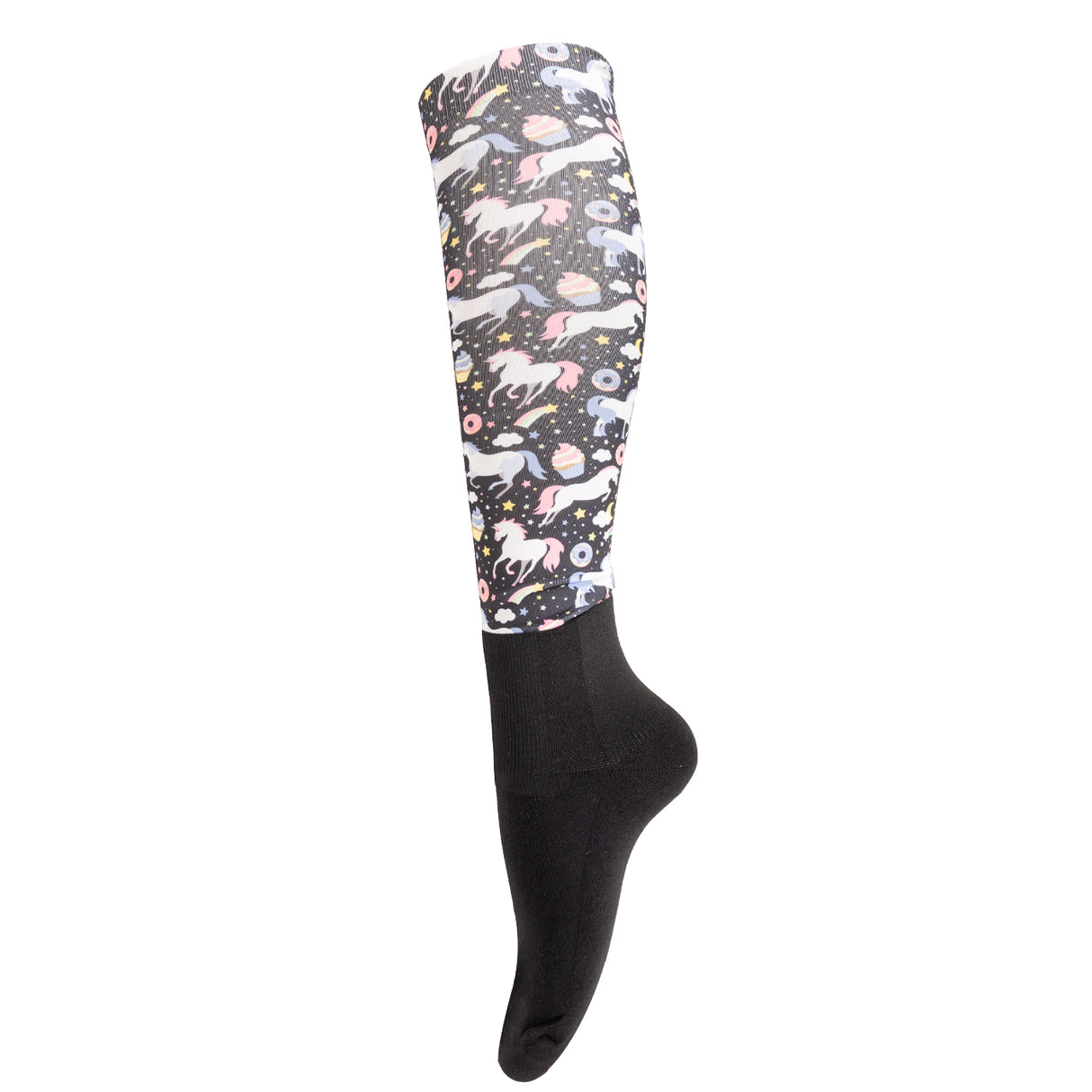 Chaussettes hautes Space Ponies x Four White Socks