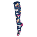 Chaussettes hautes Puddle Ponies 2.0 Four White Socks