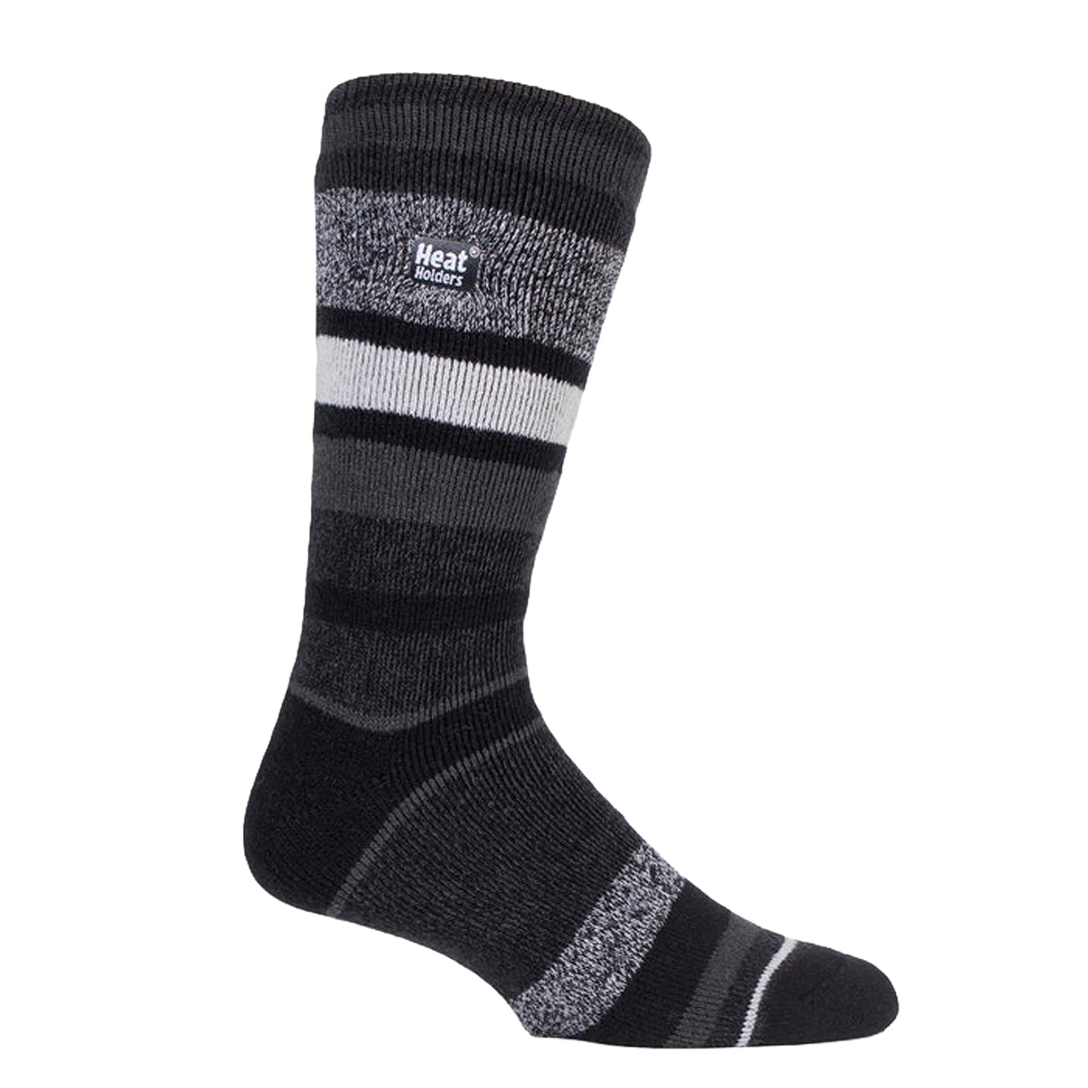 Chaussettes Heat Holders Lite Starling à rayures carrées - Homme