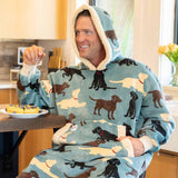 Couverture à capuche Lazy One Labs