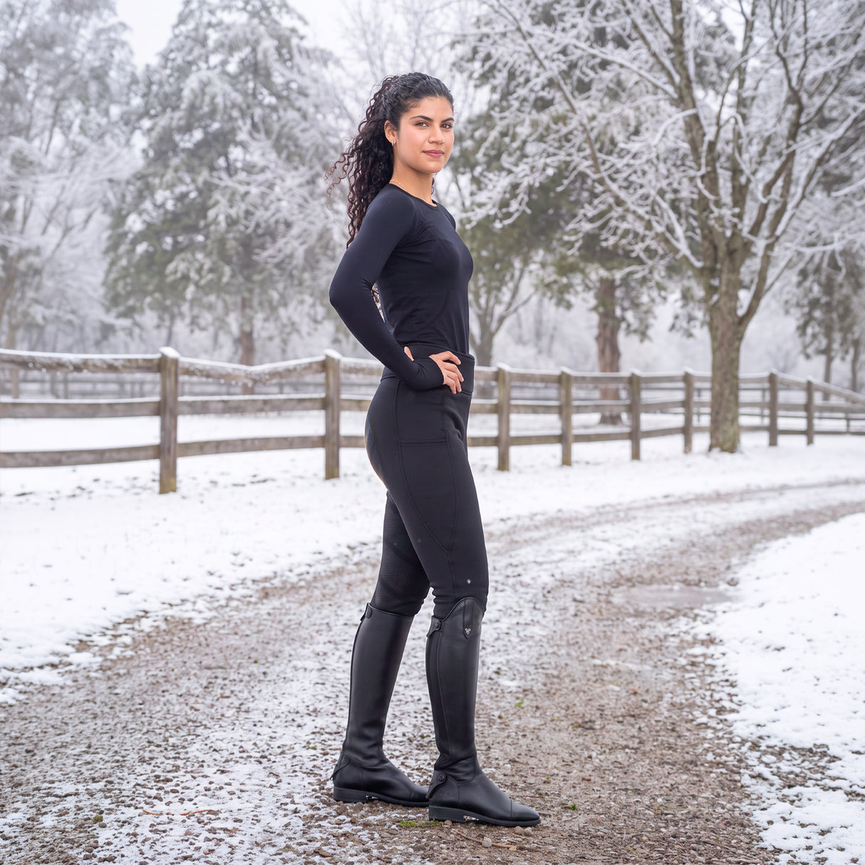 Elation Red Label Plush Lined Winter Tight