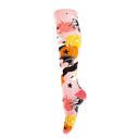Four White Socks Spooky Ponies Knee High Socks