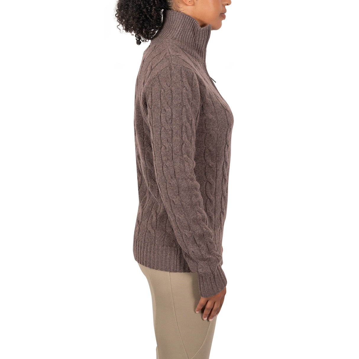 Aerion Aubrey Cable Knit Sweater