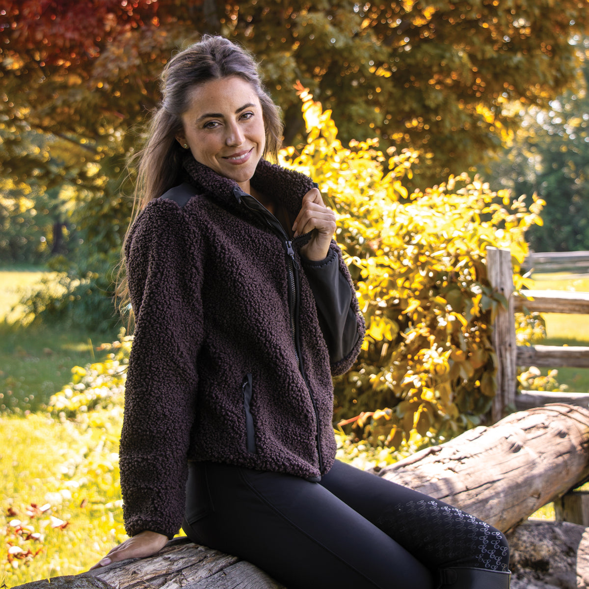 Manteau en molleton Sherpa Hannah Aerion