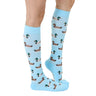 Living Royal Ducks Compression Knee High Socks
