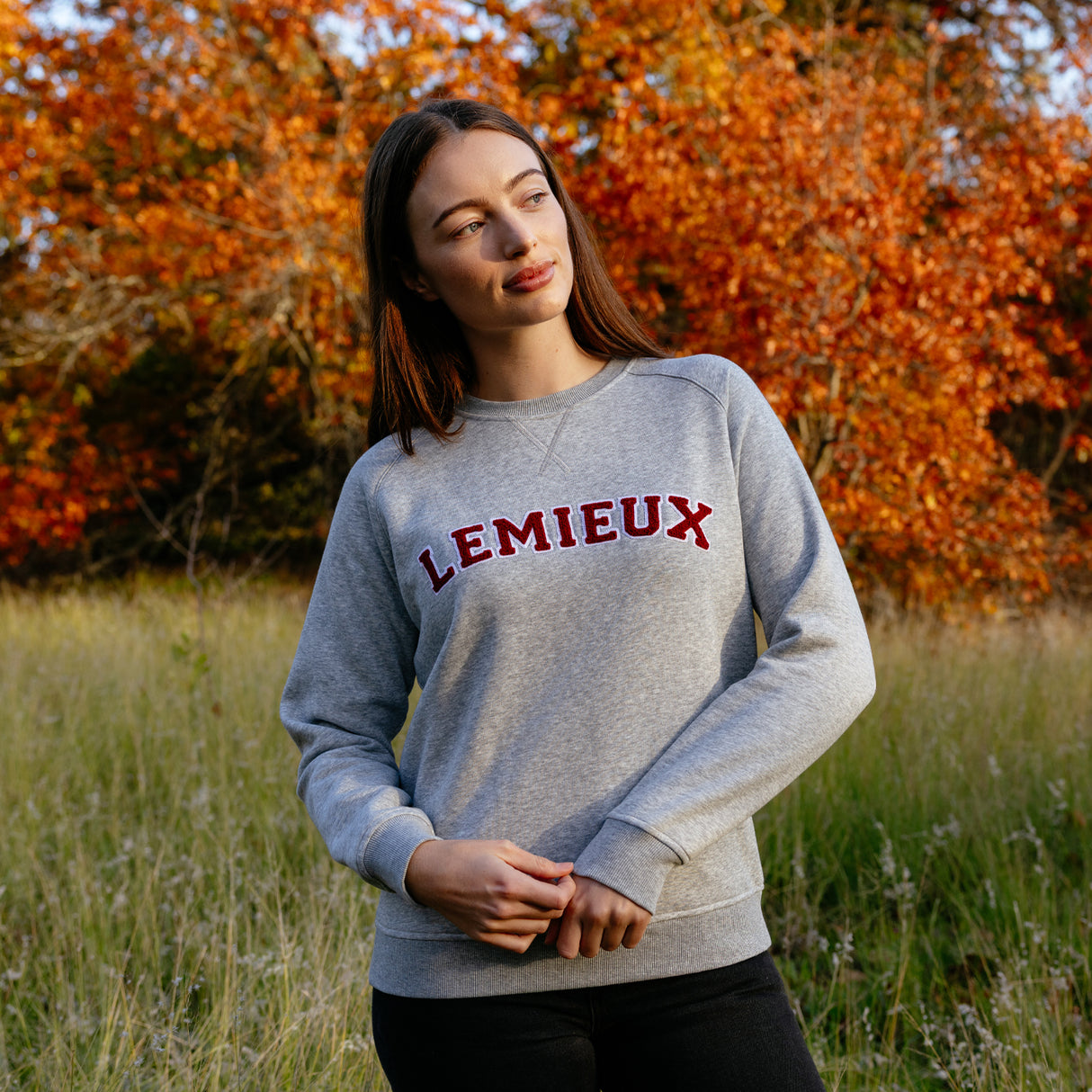 Sweat-shirt à col rond LeMieux Vida Varsity