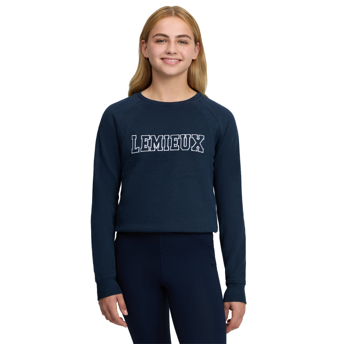 LeMieux Young Rider Shay Varsity Crew Sweatshirt - Kids'