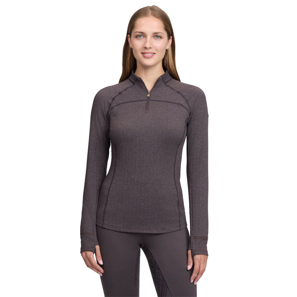 LeMieux Heritage Herringbone Base Layer Top