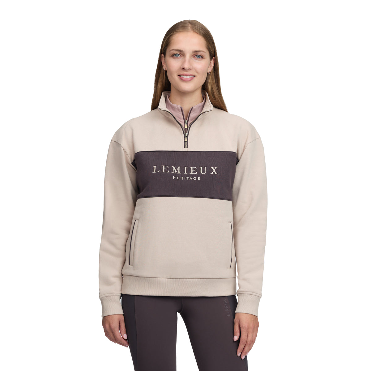 LeMieux Heritage Quarter Zip Sweatshirt