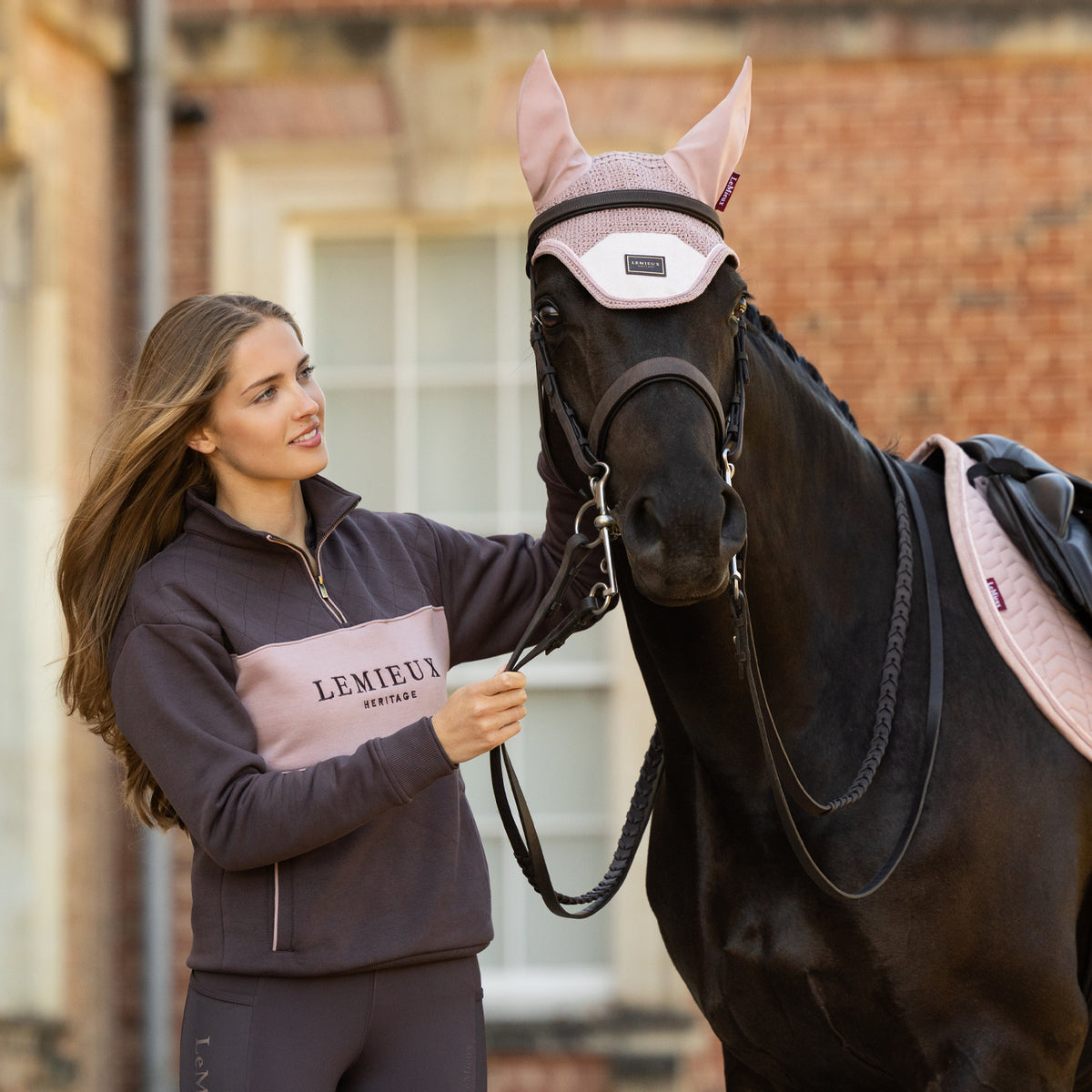 LeMieux Heritage Quarter Zip Sweatshirt