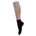 Chaussettes montantes à motif poney Four White Socks