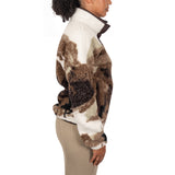 Pull Aerion en sherpa imprimé