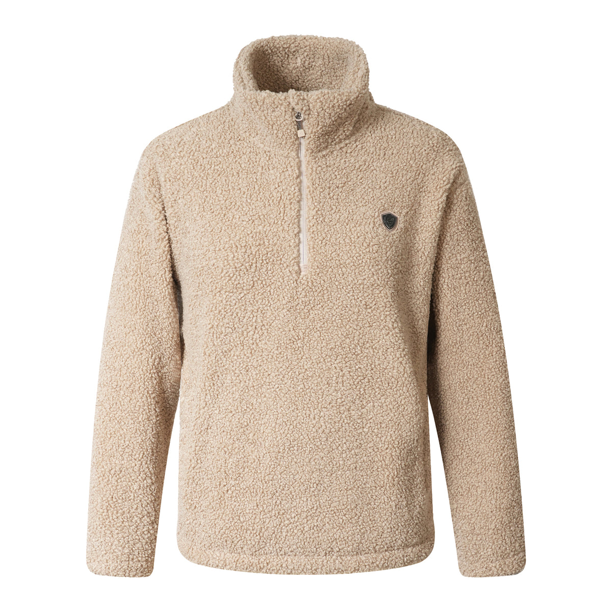 Pull-over Teddy Covalliero à quart de zip