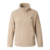 Pull-over Teddy Covalliero à quart de zip