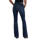 Wrangler Jean évasé taille haute sur mesure - Texte manquant