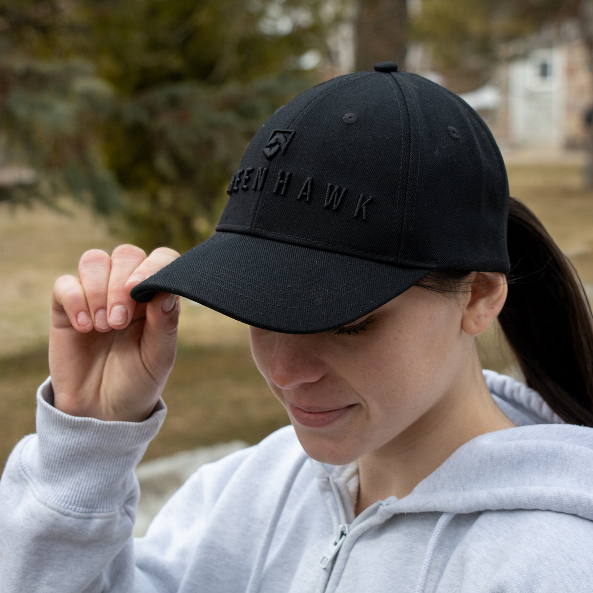 La casquette de baseball classique à logo Quinn