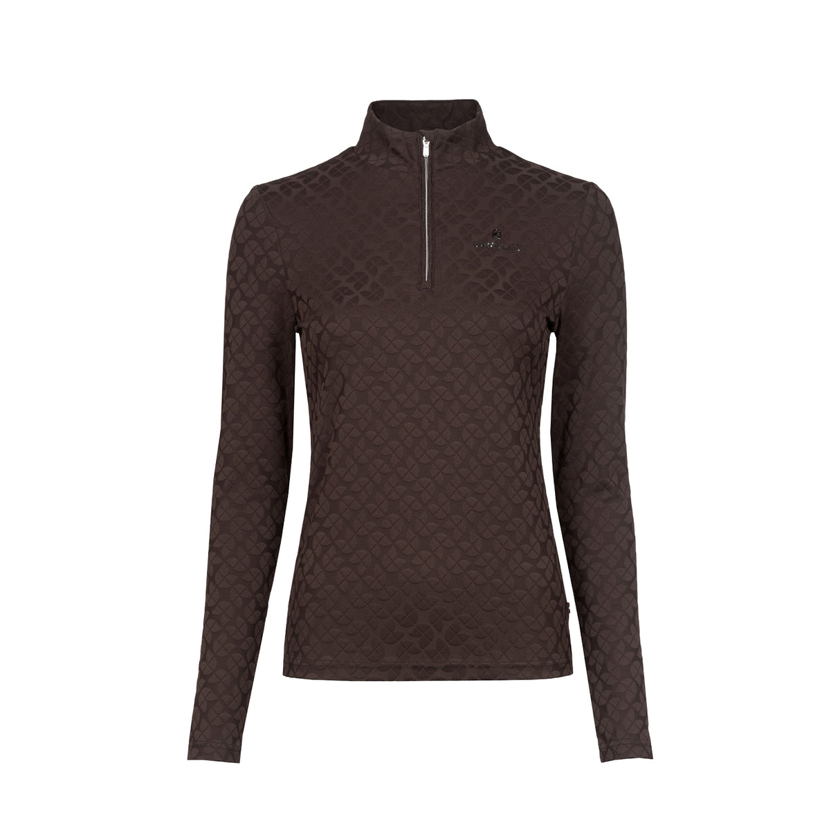 Cavallo Cavaldarsha Jacquard Quarter Zip Base Layer