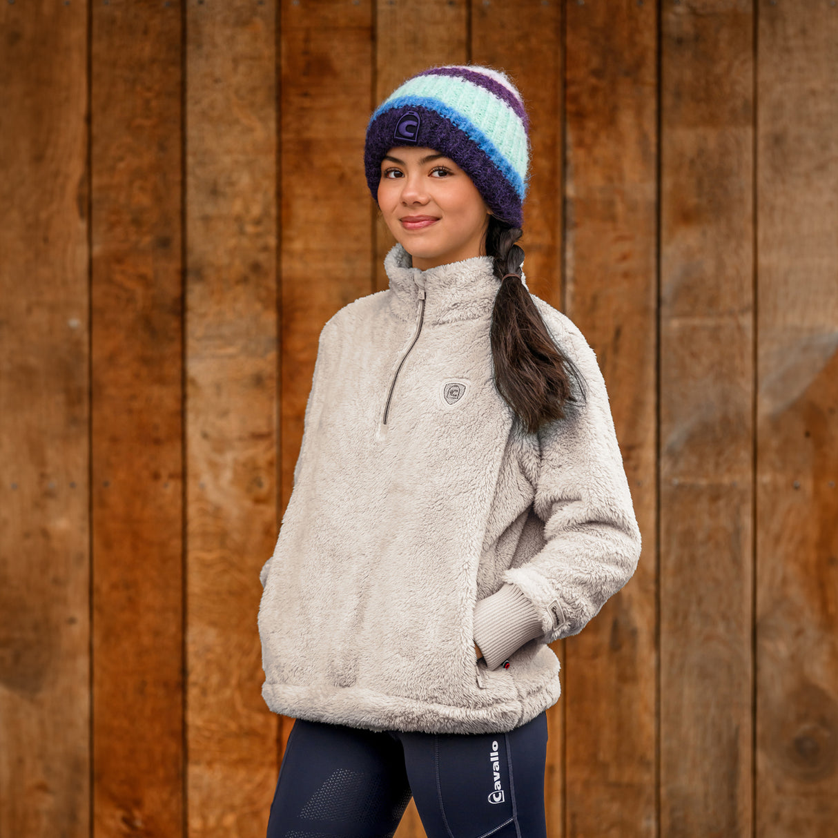 Cavallo Cavaldesi Quarter Zip Sweater