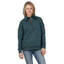 Sweat-shirt Wanakome Padma demi-zip