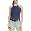 Kastel Denmark Lace Trim Cap Sleeve Show Shirt