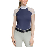 Chemise de concours Kastel Denmark à manches courtes et garniture en dentelle