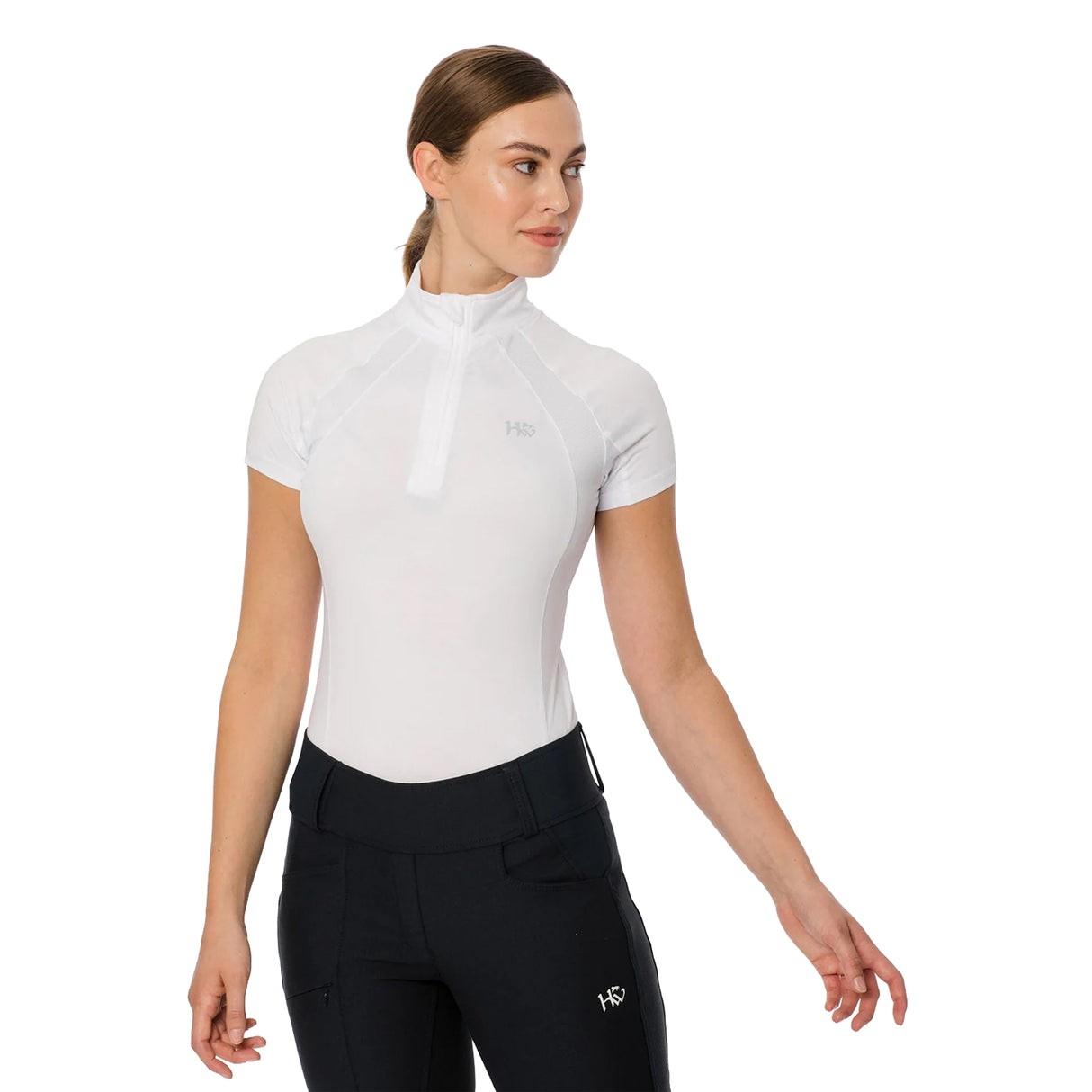 Haut technique à manches courtes avec demi-zip Horseware Aveen