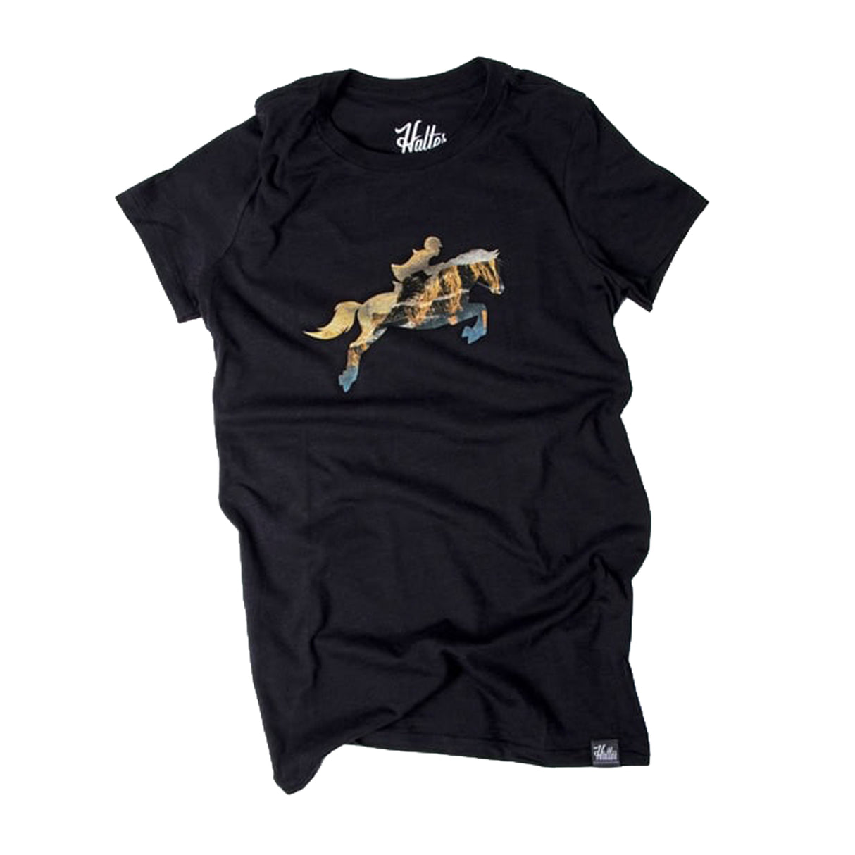 Halter Equestrian Scenic Hunter Jumper Tee