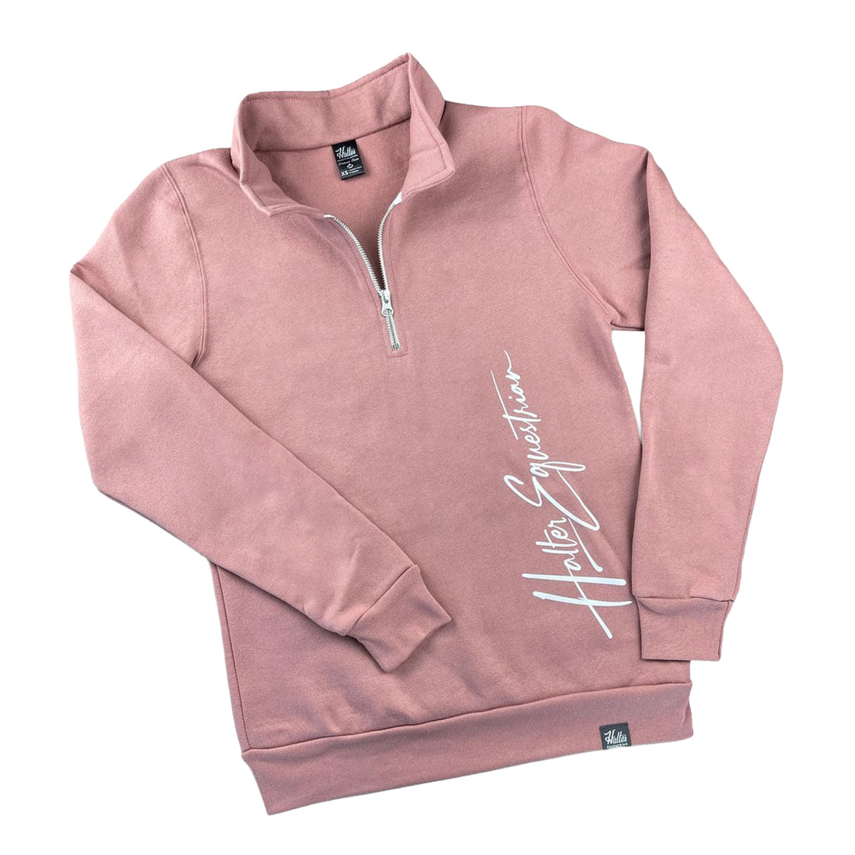 Sweat-shirt polaire quart de zip premium équestre Halter