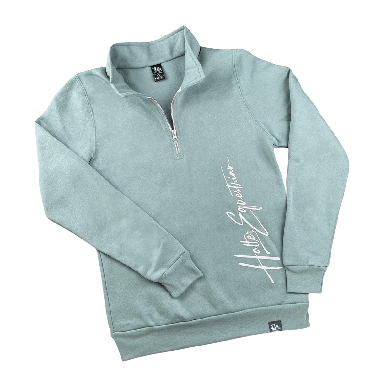 Sweat-shirt polaire quart de zip premium équestre Halter