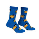 Sock It To Me Let's Taco 'bout Cats Crew Socks