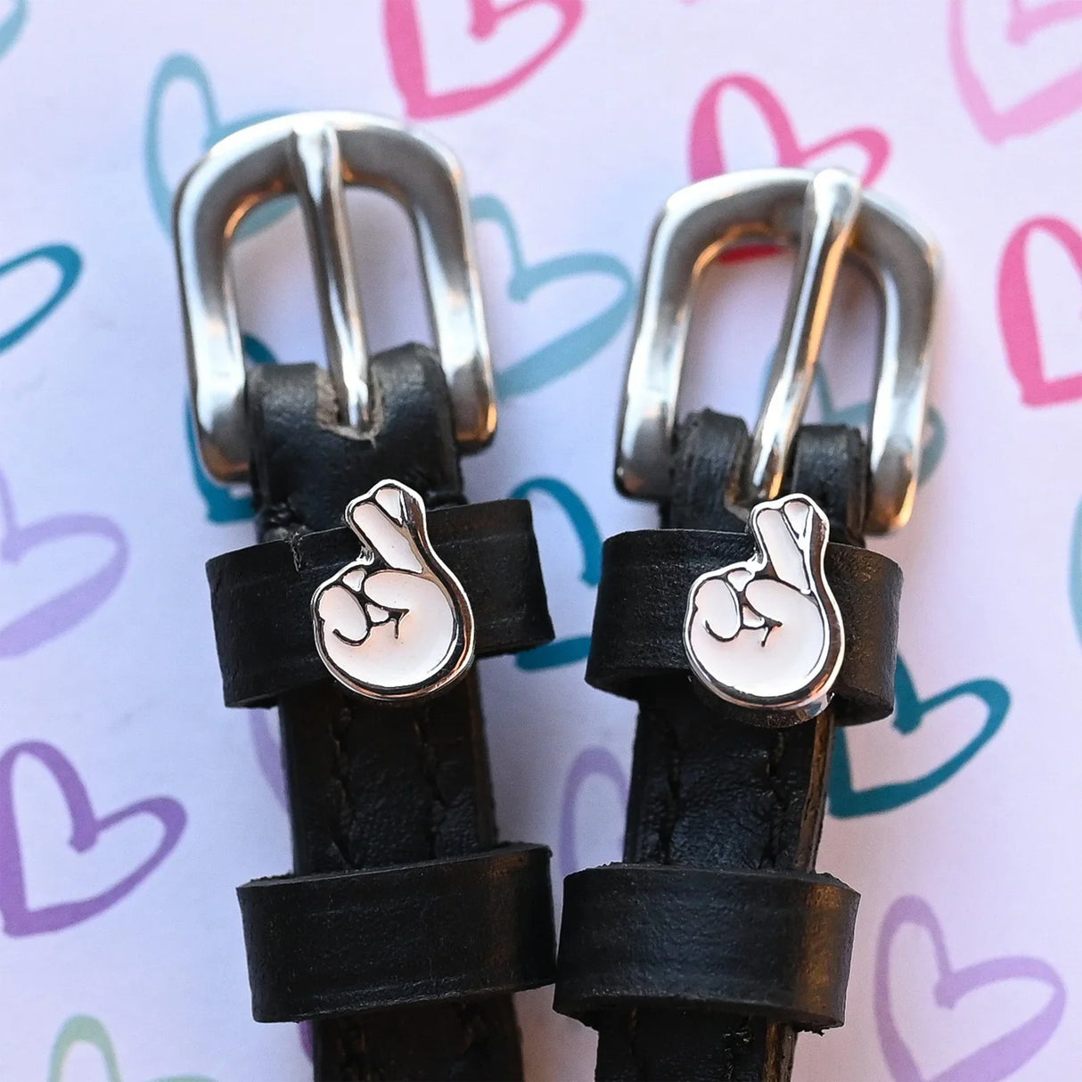 Sangles d'éperons Mane Jane Fingers Crossed