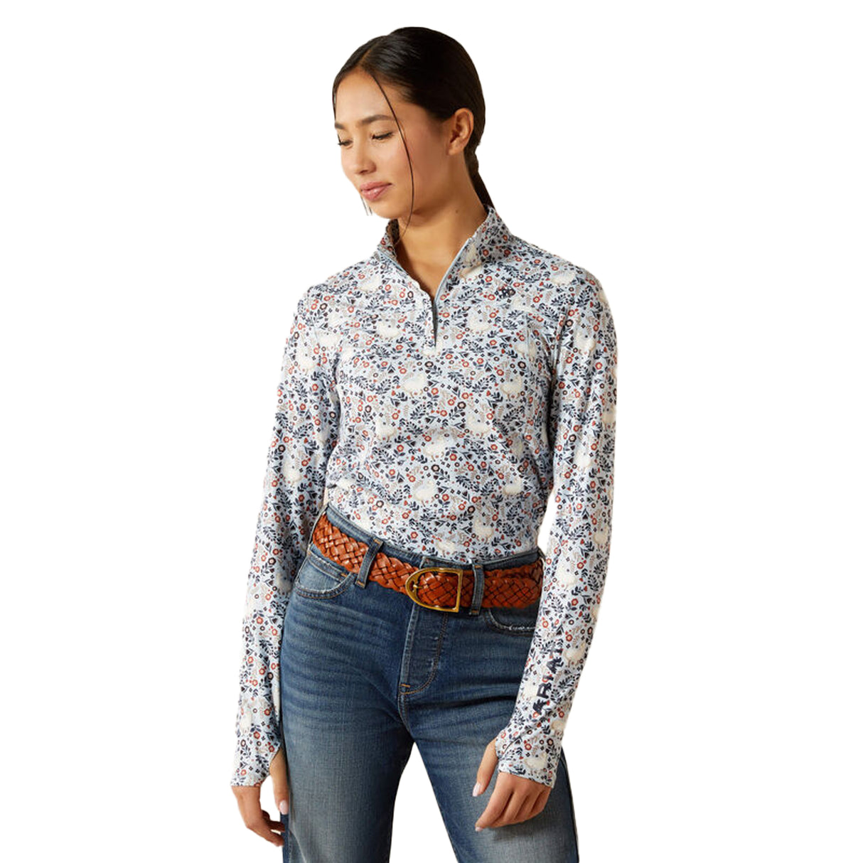 Ariat Lowell 3.0 Quarter Zip Base Layer - Kids'