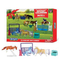 Calendrier de l’Avent Breyer Mini Whinnies – Ensemble de jeu Chevaux et licornes amis