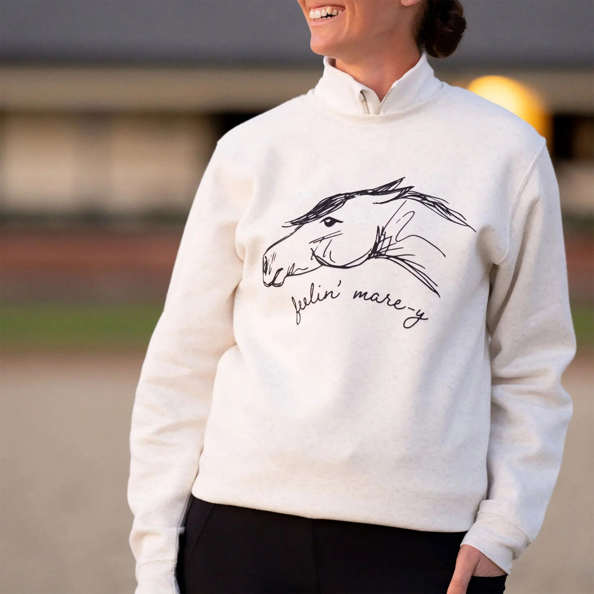 Sweat-shirt Dapplebay Feelin' Mare-y