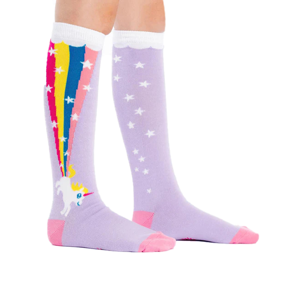 Chaussettes hautes Sock It To Me Rainbow Blast pour enfants