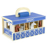 Breyer Stablemates Farms Wood Carry Stable