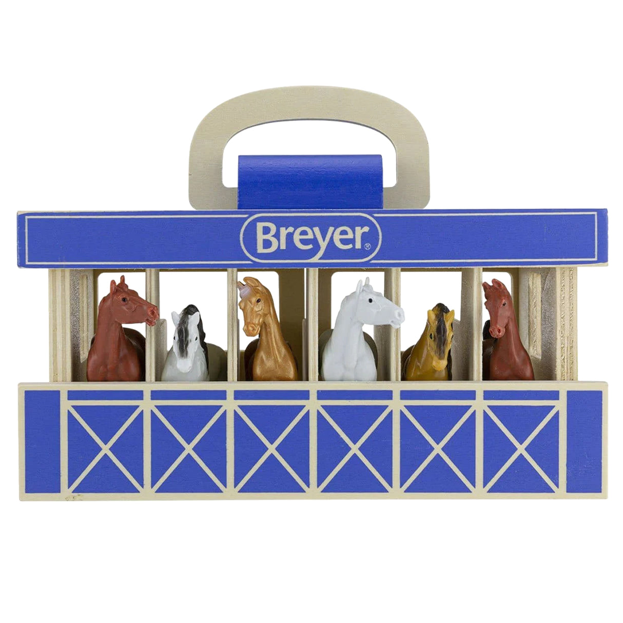 Breyer Stablemates Farms Wood Carry Stable