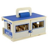 Breyer Stablemates Farms Wood Carry Stable