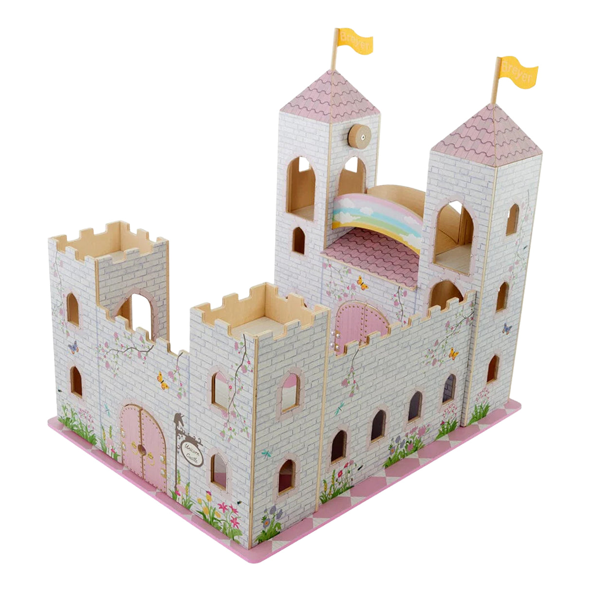 Château en bois Deluxe Breyer Stablemates Unicorn Magic