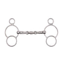 Jake Adams 2-Ring Elevator Double Jointed Whistle Bit W/ Lozenge