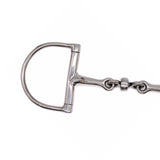 Mors à rouleaux Jake Adams Dee Ring double brisure en acier inoxydable