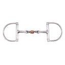 Jake Adams Dee Ring Double Jointed Bit W/ Triple Copper Roller