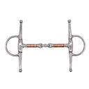 Jake Adams Full Cheek Copper Roller Double Jointed Elliptical Bit