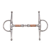 Jake Adams Full Cheek Copper Roller Double Jointed Elliptical Bit