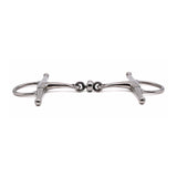 Jake Adams Full Cheek Double Jointed Bit W/ Stainless Steel Roller